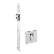 Fechadura Porta Pivotante Rolete Roseta Quadrado 464 Cromado 54021512 - Pado
