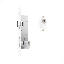 Fechadura Porta Pivotante Trinco Rolete Stam 601 Branco