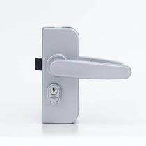 Fechadura Porta Vidro Alvenaria Maçaneta Recorte 1510 Fosco Fechadura Porta Vidro Alvenaria Maçaneta Recorte 1510 Fosco