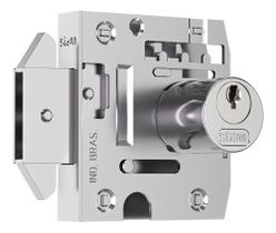 Fechadura Porta Vidro Blindex Correr Cilindro Redondo Stam