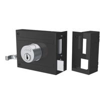 Fechadura Portão Inox Preto - Stam 701/100 Fechadura Portão Inox Preto - Stam 701/100