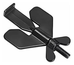Fechadura Portátil De Segurança P/ Porta De Hotel Motel Aço Cor Preto