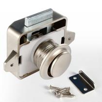 Fechadura push lock 26mm para armário motorhome Fechadura push lock 26mm para armário motorhome