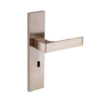 Fechadura Quadratta Reta (Espelho) - Bronze Latonado
