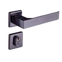 Fechadura Quadratta Reta Externa 5301 Preto 55mm Aliança