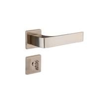 Fechadura Quadratta Reta (Roseta) - Bronze Latonado