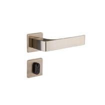 Fechadura Quadratta Reta (Roseta) - Bronze Latonado