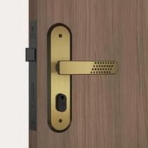 Fechadura Reforçada Luxo para Porta de Madeira 1801/21 Oxidada Stam