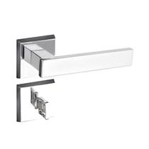 Fechadura Retro Banheiro 40mm Roseta Cromada RQ3 411-40PB CR Pado Fechadura Retro Banheiro 40mm Roseta Cromada RQ3 411-40PB CR Pado