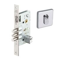 Fechadura Rolete 4910 Multiponto Quadrada Cromada