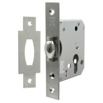 Fechadura Rolete Auxiliar Sem Cilindro Hafele 911.22.907 Canto reto inox Escovado Fechadura Rolete Auxiliar Sem Cilindro Hafele 911.22.907 Canto reto inox Escovado