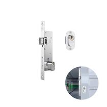Fechadura Rolete Cromada Oval Para Porta Residencial Pivotante Externa de 25 A 40 Mm 601 Stam Fechadura Rolete Cromada Oval Para Porta Residencial Pivotante Externa de 25 A 40 Mm 601 Stam