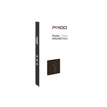 Fechadura rolete magnético pado pivotante alta segurança 201 corten 55mm multiponto euro quadrada porta c/ puxador Fechadura rolete magnético pado pivotante alta segurança 201 corten 55mm multiponto euro quadrada porta c/ puxador