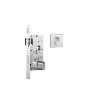 Fechadura rolete pivotante 803 externa stam c/ cilindro quadrada cromada 40mm rq1 Fechadura rolete pivotante 803 externa stam c/ cilindro quadrada cromada 40mm rq1
