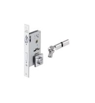 Fechadura Rolete Pivotante Imab 4700 Quadrada Cromada