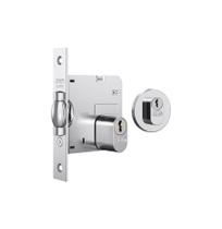 Fechadura rolete pivotante stam 1005 cromada redonda 45mm Fechadura rolete pivotante stam 1005 cromada redonda 45mm