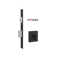 Fechadura rolete porta banheiro wc pivotante pado preta preto máquina 55mm 471 quadrada