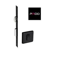 Fechadura Rolete Porta Pivotante Pado Preta Preto Máquina