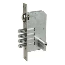 Fechadura Rolete TR Super Segurança 4 Pinos e Cilindro Multiponto Inox Escovado 4410/098/60TR-IE Arouca