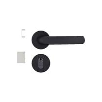 Fechadura Roseta Concept 406 Externo Preto Pado