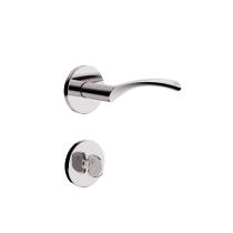 Fechadura Roseta Design Banheiro 40mm Cromado 720B119CR 3F Fechadura Roseta Design Banheiro 40mm Cromado 720B119CR 3F