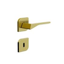 Fechadura Roseta Design Interna 40mm Latonado Oxidado 735I128LO 3F Fechadura Roseta Design Interna 40mm Latonado Oxidado 735I128LO 3F