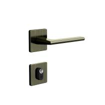 Fechadura Roseta Quadrada Design Externa 40mm Antique 740E12755AT 3F Fechadura Roseta Quadrada Design Externa 40mm Antique 740E12755AT 3F