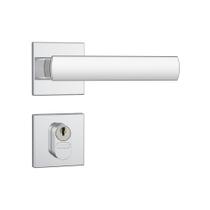 Fechadura Roseta Quadrada Stam 803/35 Rq1 Inox Externa