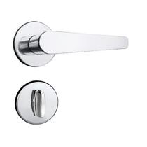 Fechadura Roseta Redonda Maçaneta 8 Agata Cromado - União Mundial