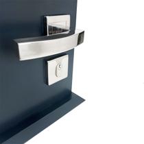 Fechadura Safe Interna Externa 55mm Em Aço Inox Polido