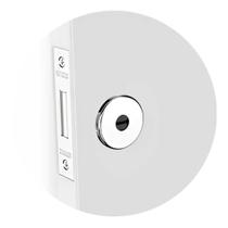 Fechadura Seg Auxiliar Tetra 53 mm Aço e Cromado - Soprano