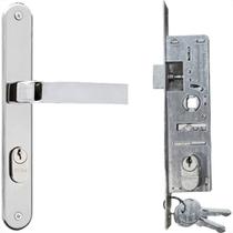 Fechadura Silvana Estreita Externa Italy Alavanca Cromada 2000S Fechadura Silvana Estreita Externa Italy Alavanca Cromada 2000S