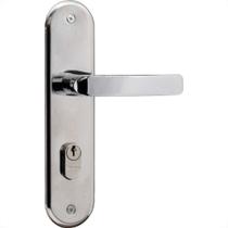 Fechadura Silvana Italy 1300 Inox Externa Alavanca Cromada 97068 Fechadura Silvana Italy 1300 Inox Externa Alavanca Cromada 97068