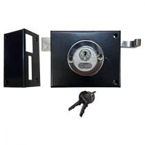 Fechadura Silvana Portao Preta 921X100Mm - 90610