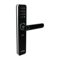 Fechadura smart de embutir c/ macaneta ifr 7000 preta