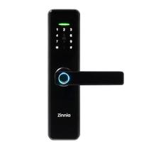 Fechadura Smart Zinnia Vanguard, Preto, ZNS-VGD-BL01