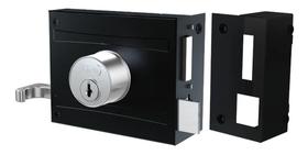Fechadura Sobrepor 701/100 para Portão Preto Fosco Stam