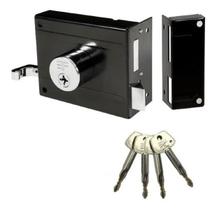 Fechadura Sobrepor Para Portão 3F 1130 Tetra 4 Chaves