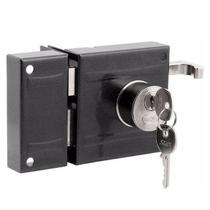 Fechadura Sobrepor Stam 701/80 Preto Reforçada