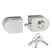 Fechadura Soprano Auxiliar Blindex Vidro/Vidro Sobrepor Porta Pivotante Fechadura Soprano Auxiliar Blindex Vidro/Vidro Sobrepor Porta Pivotante