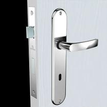 Fechadura Soprano Yale Reta Externa Cromada Esp19 55x70 Fechadura Soprano Yale Reta Externa Cromada Esp19 55x70