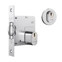 Fechadura Stam 1005 TR Com Roseta Redonda Inox