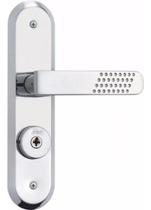 Fechadura Stam 1800/21 Externo Esp. Inox Chave Tetra