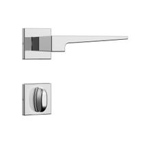Fechadura stam 3200 classic 40 roseta quadrada banheiro - cromado