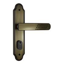 Fechadura Stam 803/21 Espelho Antique Externa Porta Madeira