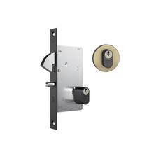 Fechadura Stam 950 Externa Redonda Oxidado (G) Porta Correr