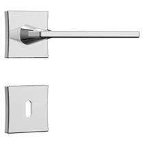 Fechadura stam classic 3000 porta quarto interna roseta quadrada cromada Fechadura stam classic 3000 porta quarto interna roseta quadrada cromada