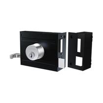 Fechadura Stam De Sobrepor 100MM 701/100 ESP IX Preto Fosco
