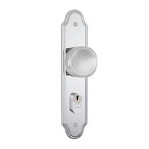 FECHADURA STAM EXTERNA 803/02 INOX BOLA 11428 - Segurança Média, Aço Inox