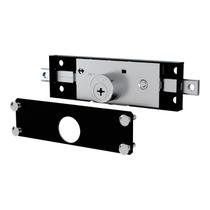 Fechadura Stam Externa Porta De Enrolar Tetra 1201 Preto Fosco